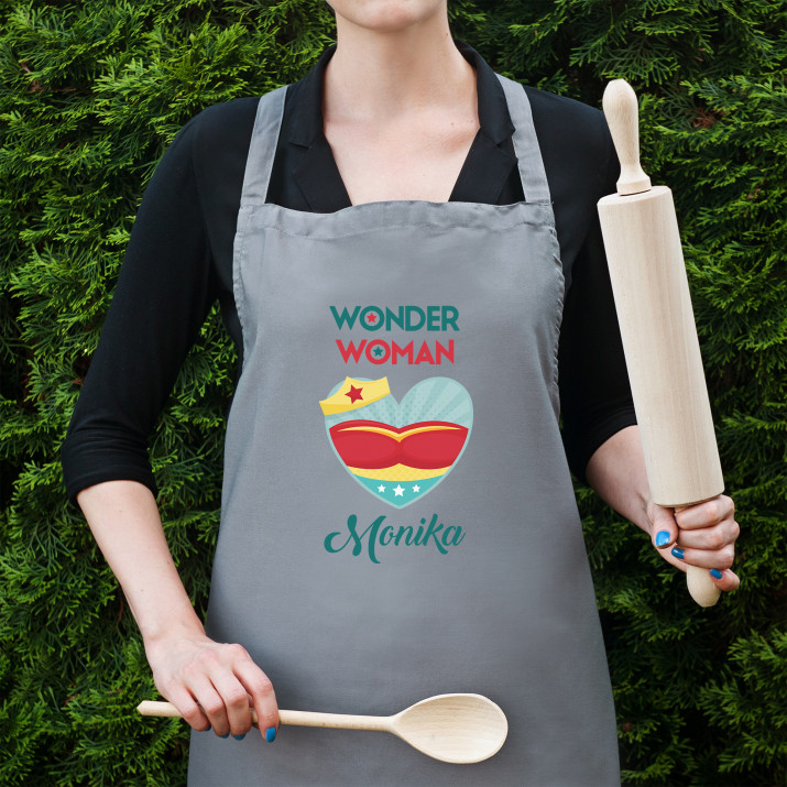 Wonder woman - Fartuch kuchenny